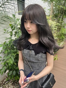 ログ オモテサンドウ(L.O.G OMOTESANDO) ロングレイヤーカットウルフカットマッシュウルフ20代