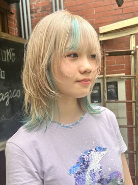 マジコ 下北沢本店(Magico) レイヤーウルフ×ハイトーンデザインカラー