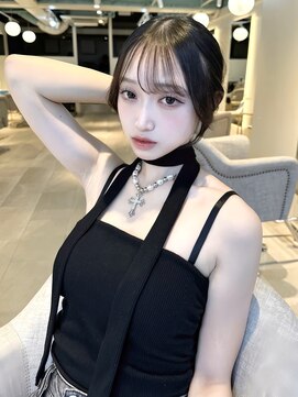 マインバイアフロートギンザ(MYNE by AFLOAT GINZA) 結んでもかわいい♪顔まわり&レイヤーカット