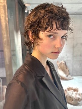 スクリーンギンザメゾン 銀座(SCREEN GINZA MAISON.) 黒髪カタログ/クラゲヘアー/オリーブ/銀座