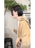 サロンワーク×サイドバングボブ!