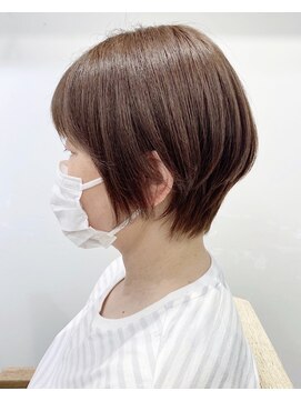 モリオフロムロンドン 松戸店(Morio from London) 【モリオ松戸　石山】耳掛け前下がりショートくびれショート