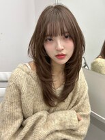 ユーフォリア エヌ 池袋サンシャイン通り店(Euphoria +n)&nbsp;ワンホンヘア/韓国ヘア/ウルフ/前髪[レイヤーカット