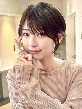 ロンドソレイユ 池袋(Lond soleil) バング顔周りレイヤーショート/池袋