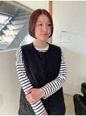 イルミナピンクカラーボブ