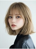 ミディアムボブ