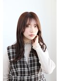 韓国風ロングレイヤー