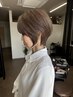 【白髪ぼかし】カット＋白髪ぼかしハイライト＋システムTR　￥22800