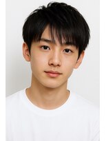 にもう&nbsp;ブルーカラー　波打ちパーマ　韓流ヘアSM51