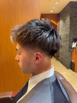 ヘアモード キクチ 銀座店 ツーブロフェード