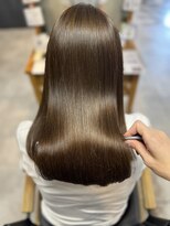 アイノアシェール 西宮(AInoa Cher) 【極上の髪質改善】プレミアムカラーエステ/オリーブベージュ