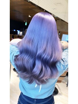 アマトウキョウ アユンチェ(AMA TOKYO×AYUNCHE) ハイトーン ラベンダー 色落ち綺麗