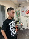 べリーショートダークアッシュニュアンスパーマ韓国マッシュ