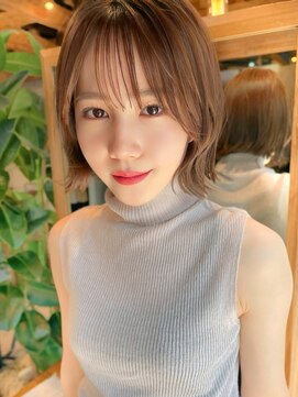 レディ 表参道(Lady) 20代30代40代ナチュラルボブ顔周りボブ大人ショートボブ顔周り