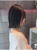 【水光肌カラー/ショート】切りっぱなしも人気♪