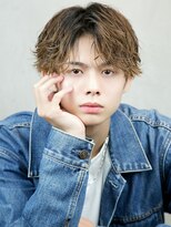 ザ サードヘアー 柏(THE 3rd HAIR)&nbsp;シャドウパーマ　センターパート