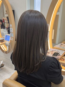 アドラーブル けやき通り店(adorable) 20代30代ナチュラルオリーブベージュミディ夏カラー秋カラー