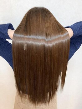 アールヘアーメイク(r hair make)の写真/【尼崎中央商店街】高濃度美容液を使用した[oggi otto]使用/今までのトリートメントで満足できなかった方へ