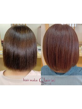 白髪隠しではなく、白髪を活かす魅せるグレーカラーが◎髪に優しく、艶のある上品な仕上がりが叶います♪