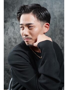 ヒロギンザ 福岡本店(HIRO GINZA) 涼やか！男のビジネスフェード