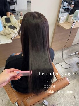 シェノン 武庫之荘(CHAINON) 透け感たっぷり♪ラベンダーカラー♪