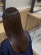 アニューヘアー 西原店(ANEW hair)の写真/真っ直ぐすぎない、自然におさまるストレート。手触り・艶感も驚きの仕上がりに【髪質改善/安佐南区/西原】