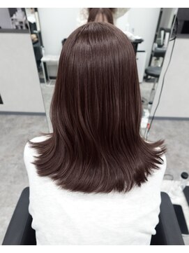 コンマ(,) bordeaux brown