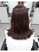 コンマ(,) bordeaux brown