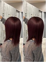 ローリン(Rolling)&nbsp;【LINA】10代/20代/ミディアム/カシスレッド/天神大名