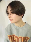 ショートボブ/ショートヘア/小顔カット/顔まわりカット