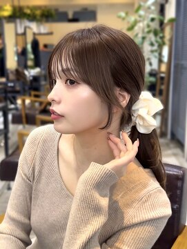 コート 表参道(Cote) 顔まわりレイヤー/ロングレイヤ一/前髪/小顔カット/似合わせ