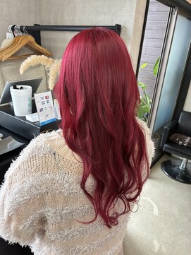 トリコ(ToricO) アクリルレッド　ダブルカラー　ハイトーン　ブリーチカラー