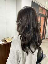 アオゾラヘアーカミノウラ(AOZORA HAIR kaminoura) アッシュブラウンカラー
