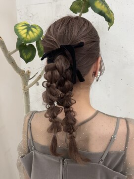 ビュー フクオカ(VIEW FUKUOKA) 編みおろし/ヘアアレンジ/お呼ばれヘア