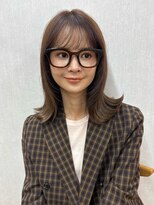 ガーデン 銀座(GARDEN)&nbsp;ミディアム 顔まわり ブラウンカラー ナチュラルブラウン