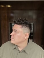 ザバーバーアドレス 代官山(THE BARBER) モヒカンパーマ