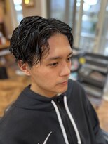 アンカー(ANCHOR) 刈り上げセンターパート/波巻きツイストスパイラル/印西市