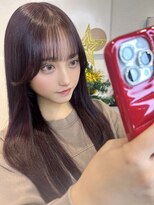 ジェンダーヘア(GENDER hair)&nbsp;【水素】ココアブラウン＆顔周りカット　Q4