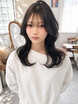 ロマーリ 倉敷(LOMARLIE)&nbsp;倉敷レイヤーカット20代30代ダークグレージュカラーブリーチなし