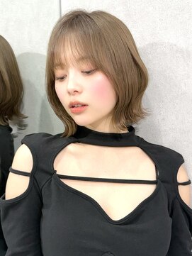 シー バイ ロンド 新宿(Sea by Lond) 【大重】韓国風くびれボブ/レイヤー/前髪縮毛矯正/髪質改善/新宿