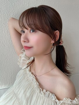 シルクレイ 吉祥寺店(Silk-lei) 結んでも可愛い♪似合わせ顔まわりカット