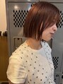 スタンド バイ ヘアー アンド コーヒー 恵比寿(STAND By HAIR & Coffee) 「#アプリコットカラー」は挑戦したい女性へ人気◎