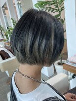 カッツ 駅家店(CUT S)&nbsp;黒×ベージュアンブレラカラー