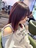 ☆プロミル☆＋カット＋インフィニアルカラー＋ヘッドスパ　通常￥24500