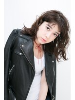 ボンヌーベル&nbsp;【Bonne Nouvelle】ラフ束感ミディアム×無造作くせパーマ