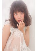 色っぽ柔らかミディアムヘア