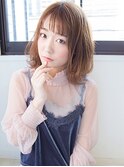 アンジュヘアー 大人かわいい軽めボブ