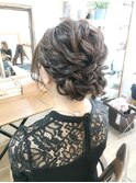 二次会シニヨンアレンジ【ヘアアレンジ  立川/立川南口/八王子】