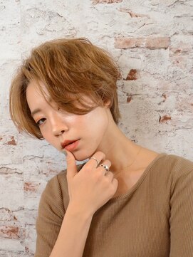 ルーファス 恵比寿 渋谷(Ruufus) 40代大人女性☆ハンサムショートボブ【Ruufus恵比寿渋谷】31512