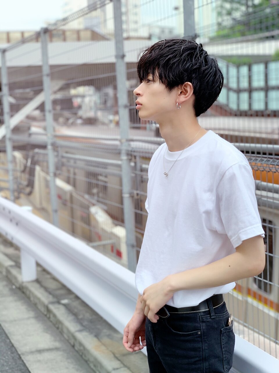 刈り上げないパーマ風マッシュ：L075755204｜ユーリー(juurii)のヘア